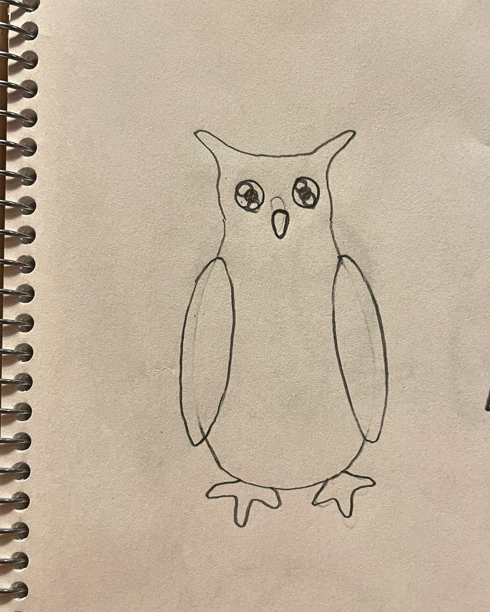 miichan20111008's tweet photo. 1枚目の絵と、最後の絵✏️✩.*˚
ポケモンが進化したみたい…🦉ホーホー✨
#絵 #絵描き #イラスト #illustration #art #アート #絵画 #マンガ #comik #マンガエッセイ https://t.co/zetTzXzi34
