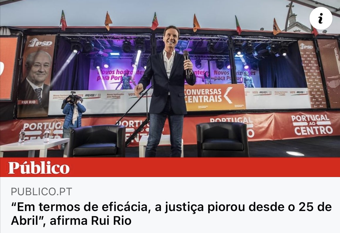 Eu não sabia que a justiça em ditadura era justiça plena e não sabia que havia quem tivesse por normal comparar o Portugal que fomos e o Portugal que somos. Isto não é só ignorância.