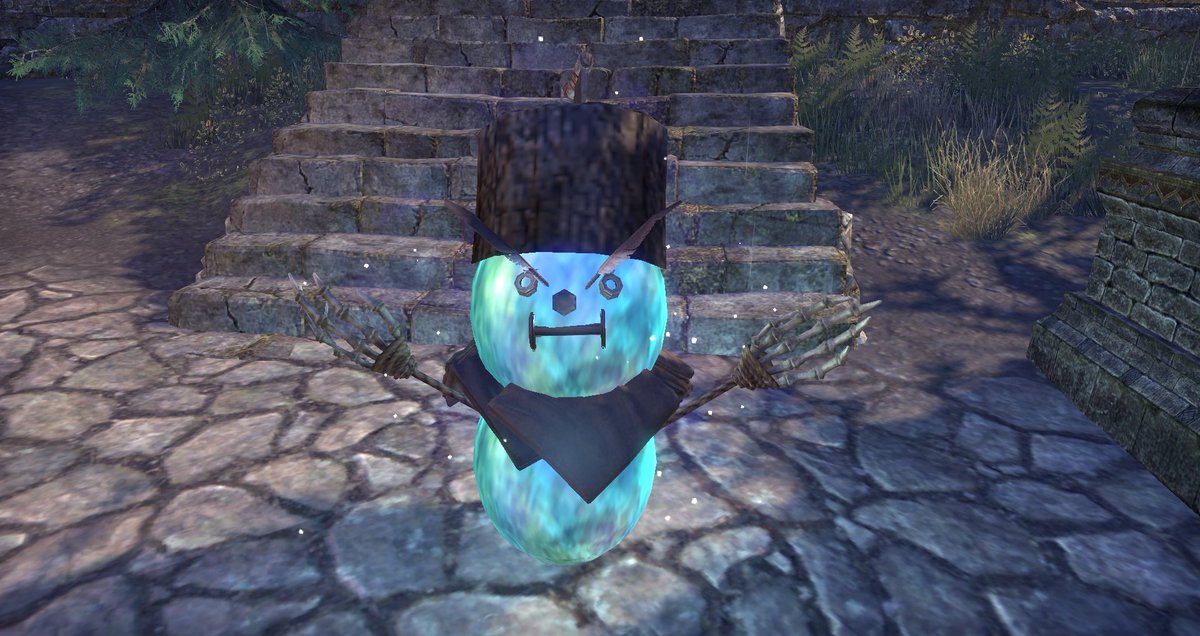 muketsumuteiko's tweet photo. フレ「ネードのオーブで雪だるま作った」
自分「かわいい～」
【E】破壊
「こわっ！！！！」　#ESO_JP https://t.co/4UtllhVKTy