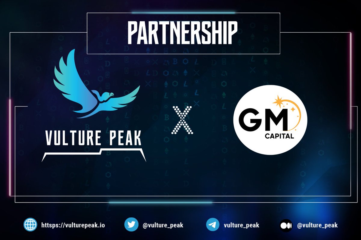 vulture_peak's tweet photo. 🎉Partnership Announcement🎉

📢 We are delighted to announce our partnership with GoldenMCapital- it is a Venture Capital firm focusing on Innovative blockchain projects! 🇮🇩 ✨

🎊Welcome @GoldenMCapital 🎊 https://t.co/52cXdae2sp