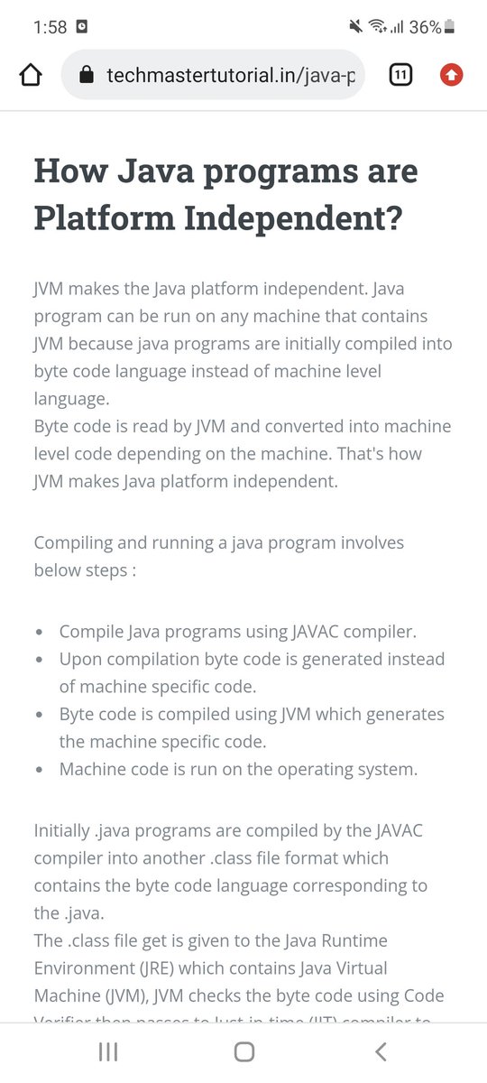 Tech_MasterT's tweet image. #Java #technology #techtwitter #JavaProgramming #TechMaster
#JavaTech
techmastertutorial.in/java-platform-…