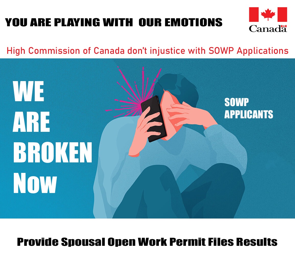 BalkarD46603790's tweet photo. #SOWP #spouseopenworkpermit 💔😭💔😭 @SeanFraserMP @JustinTrudeau  @jasrajshallan  @CanadianPM @CitImmCanada
@CBCNews We want meet our spouse,why r u hold results of #SOWP
applications.please give results we r very sad bcz we dnt watch our spouse &amp; babies last 2 year😭💔 https://t.co/BdTayUbsOV