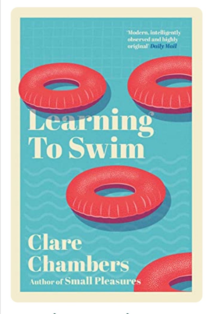I've just read #LearningToSwim by @ClareDChambers which was absolutely wonderful. Not sure if it counts as  #BeatTheBacklog  since it was a Christmas present...
Highly recommended, beautiful writing. See also #SmallPleasures by the same author - fab.