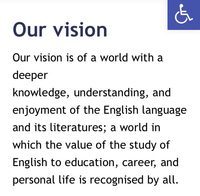 EnglishAssoc's tweet image. Read our vision below, visit our website to find out more eg EA publications, events, awards, subject support &amp;amp; resources. Membership details 😉Join us!