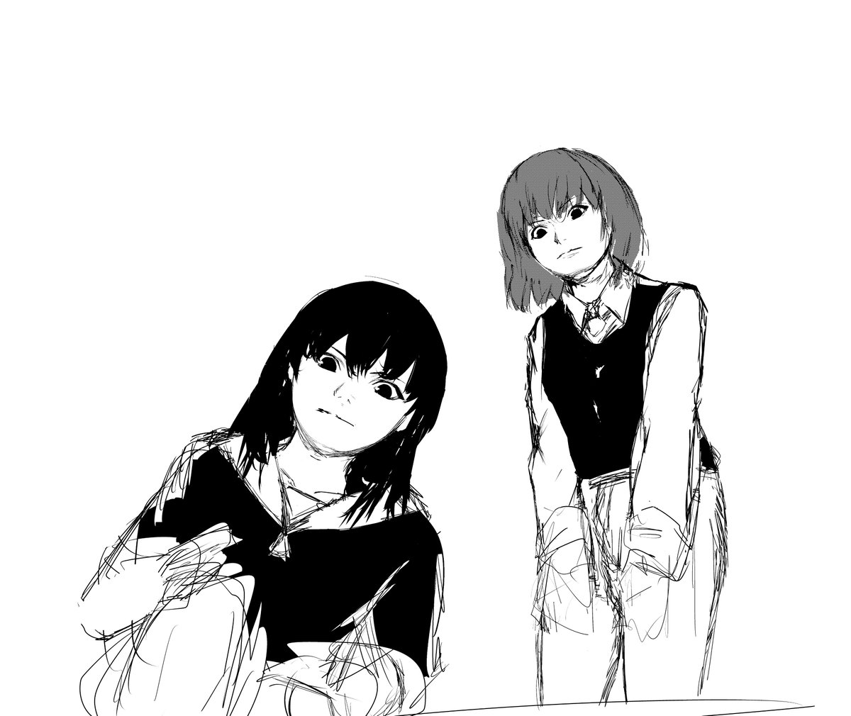整えています。

#イラスト 
#オリジナルキャラクター 
#イラスト好きさんと繋がりたい 
#イラスト好きな人と繋がりたい 
#漫画好きと繋がりたい 
#私の絵柄が好みって人にフォローされたい 
#artwork 
#illustration 