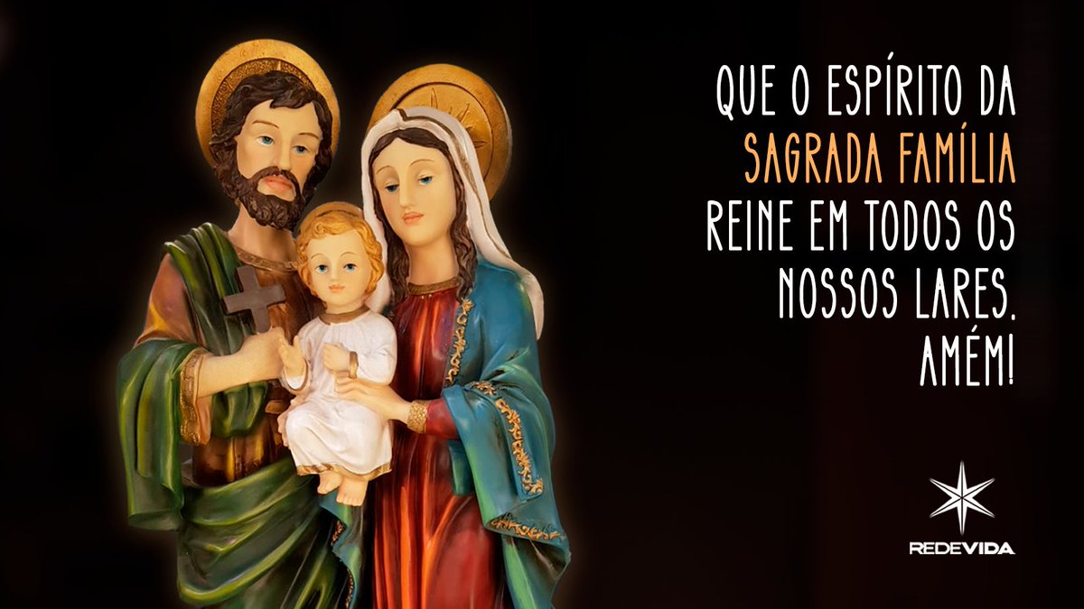 REDEVIDA's tweet photo. Todas a bençãos de Deus pra sua família neste domingo! Amém!
.
.
.
.
.
#familia #jesusmariajose #canaldafamilia #redevida https://t.co/STeNLRU5P2