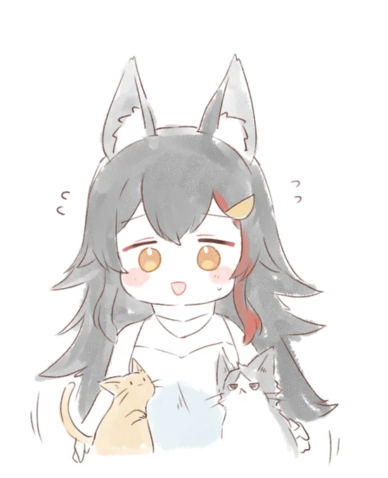 猫サンド 