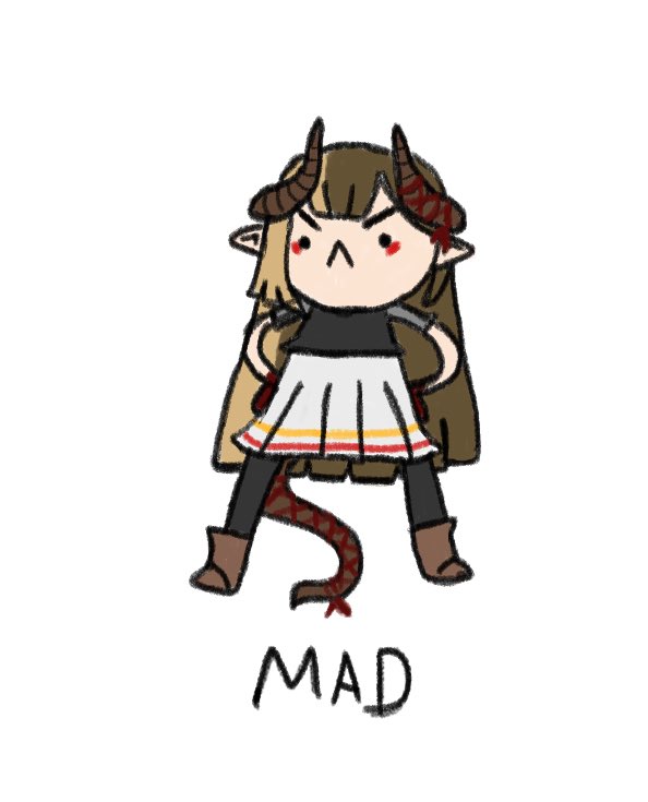 RuneGrimstone's tweet photo. I drew a smol mad me :D https://t.co/aBUOBEVvpP
