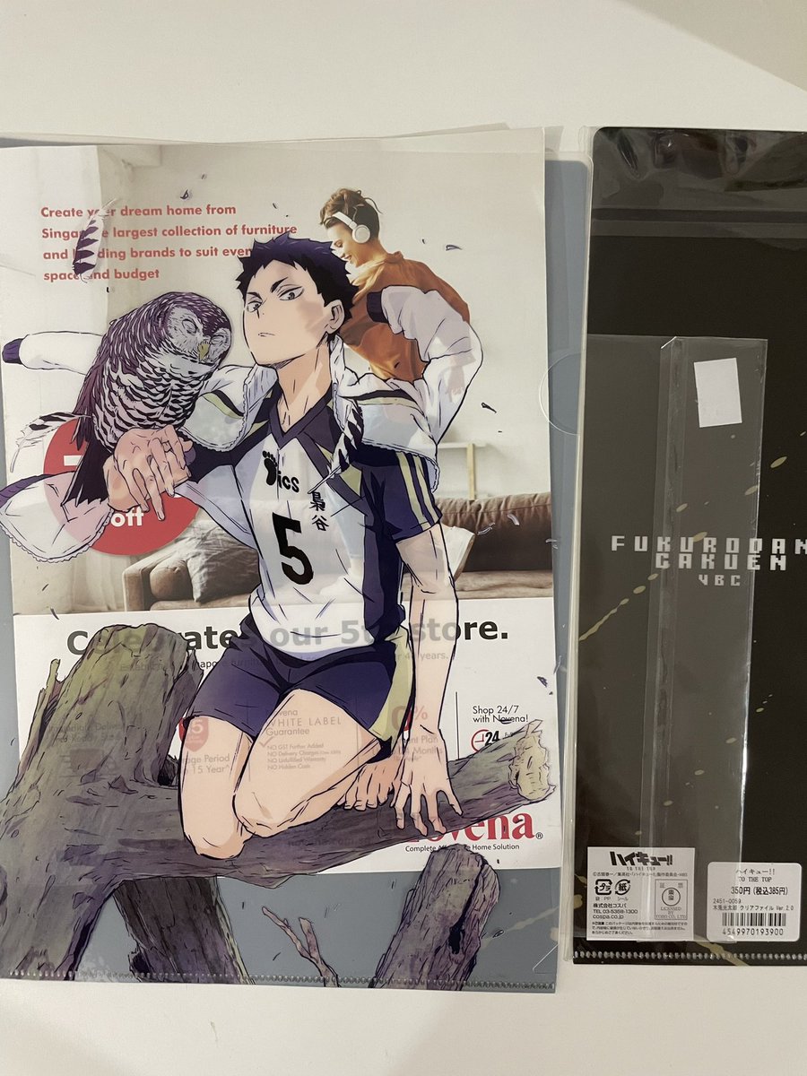 BKAK A4 clear file set 