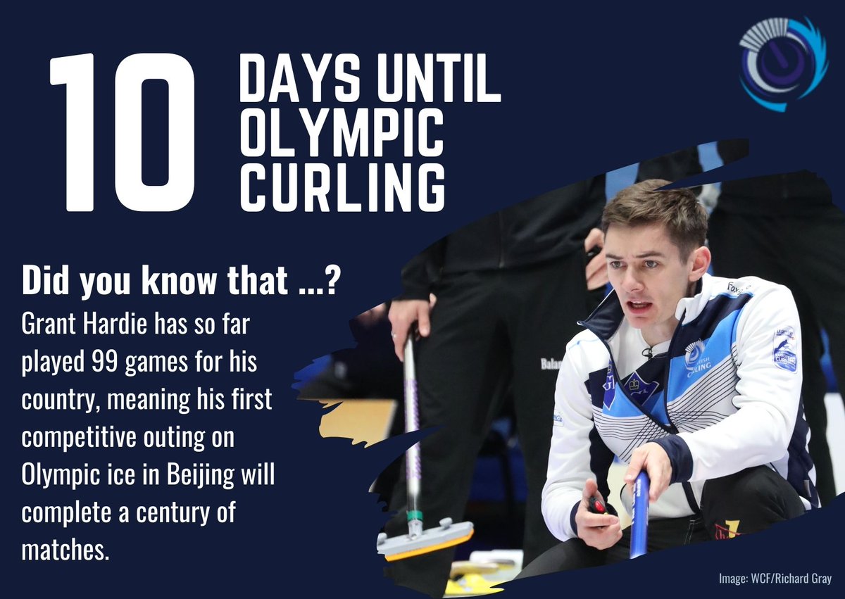 scottishcurling's tweet photo. No better place than Olympic ice to complete a century of games. 🤩🥌 https://t.co/GbzDj1BZiQ