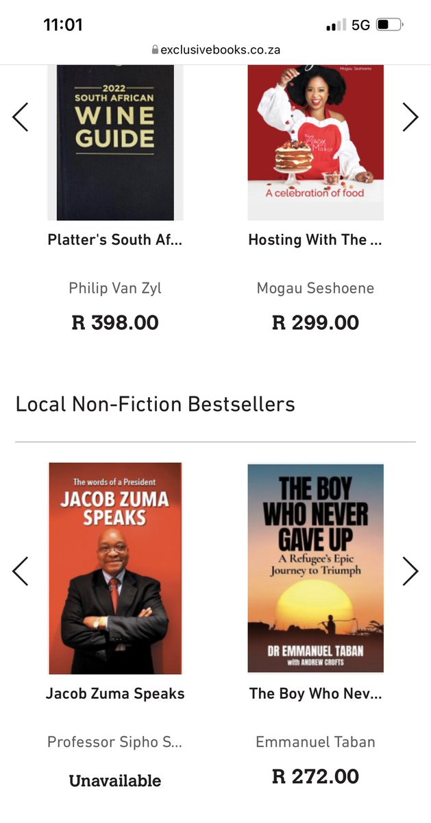 Come Look Here… #PresidentZumaSpeaks Is A Bestseller…Siyabonga 🙏🏾