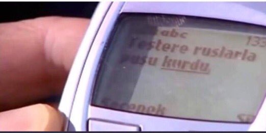 beklediğim mesaj / gelen mesaj