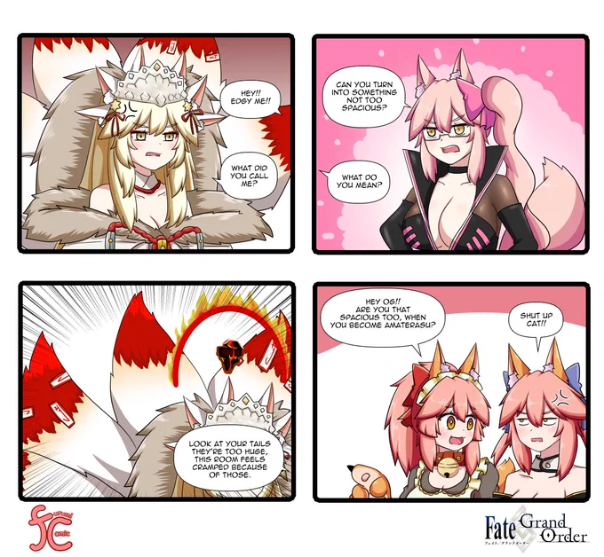 A Spacious Tails.
#FGO #FateGO #タマモキャット 