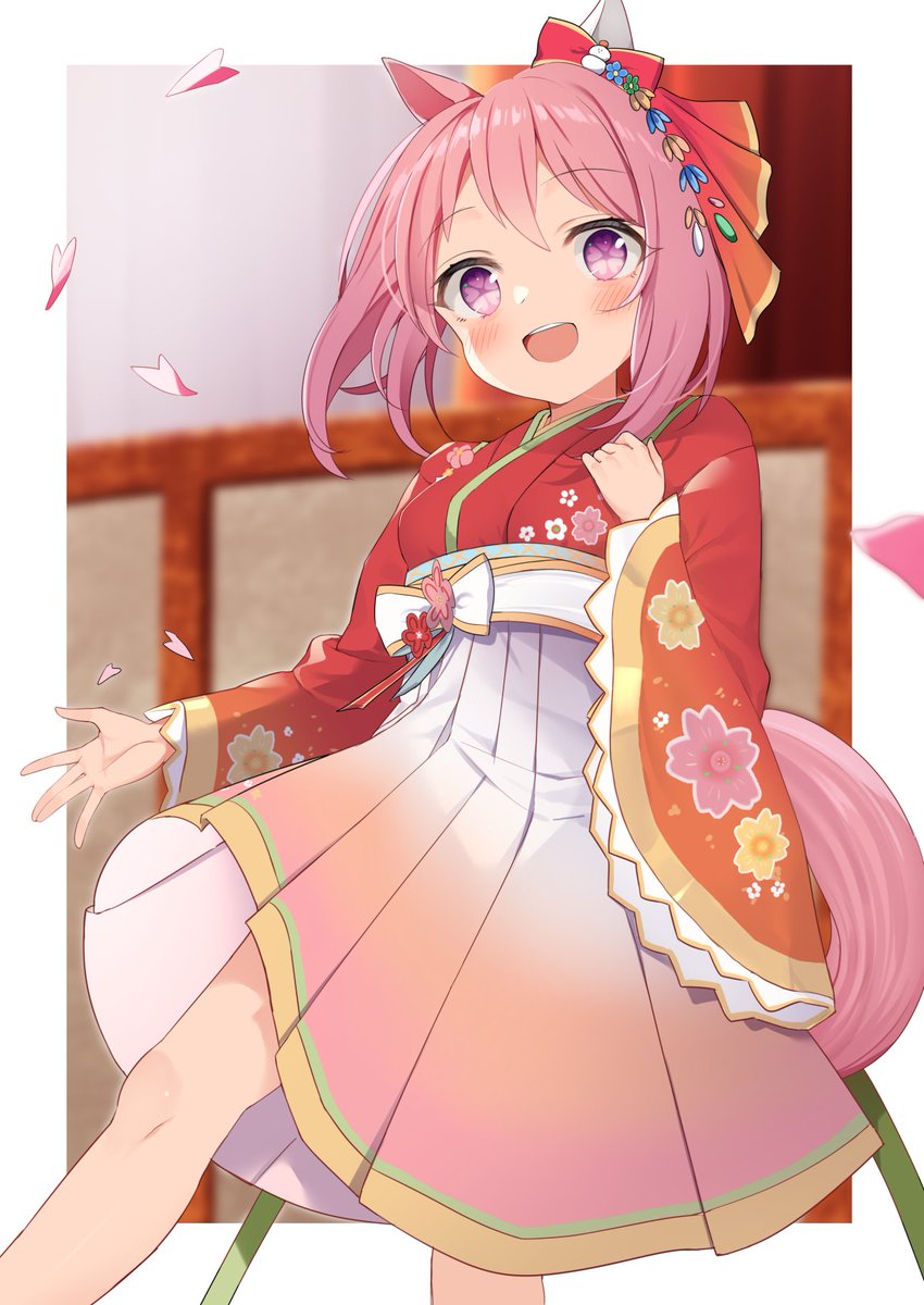 ウマ娘「🌸🌸🌸 #ウマ娘 」|赤城あんこ🍡のイラスト