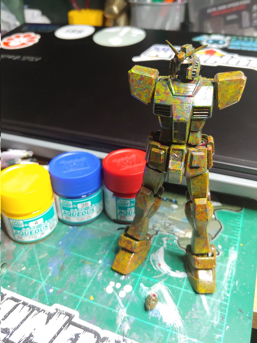 wuarch91's tweet photo. MAX painting WIP #higrade https://t.co/OFtCybSNyb