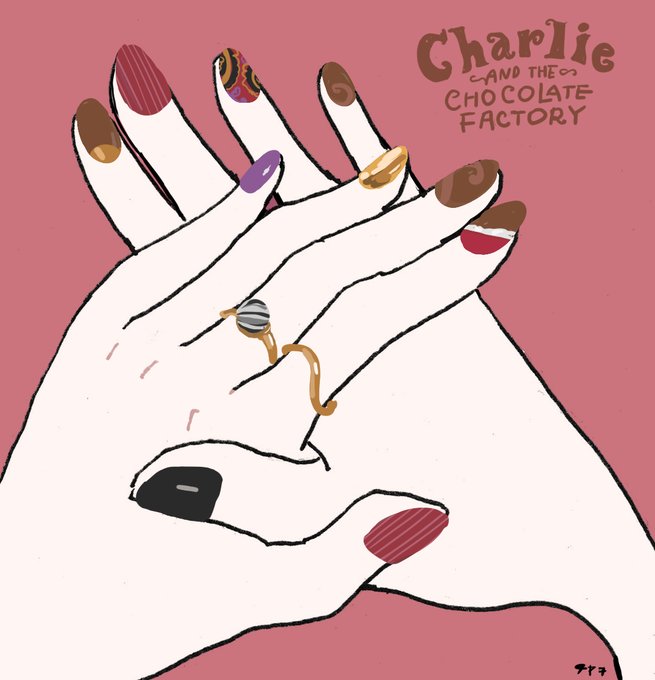 「purple nails ring」 illustration images(Oldest)