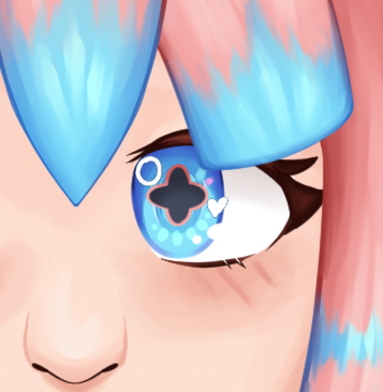 Good morning my fellow Vtubers! Here's a small work in progress of my model 💙 Drop your PNG eyes! I wanna see!! 
#Vtubers #ENVtuber #VTuberUprising