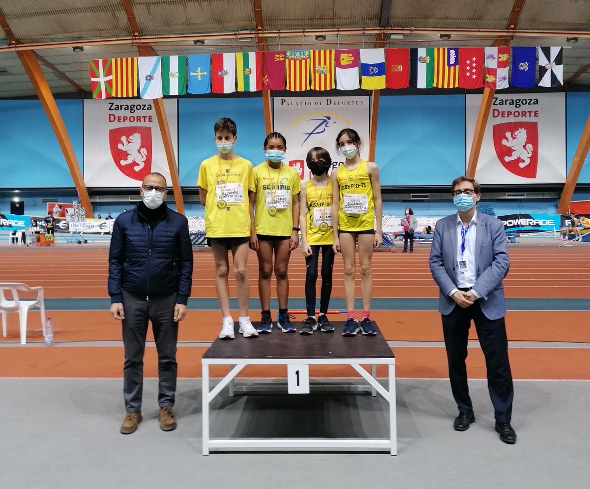 zaragozadeporte's tweet photo. El esfuerzo organizativo del @Scorpio71_ZGZ, en el marco de la celebración de su 50º aniversario, con el apoyo decidido de decidido de @Ibercaja, el @Zaragoza_es y la @AtletismoRFEA, hicieron posible que se viviera una cita deportiva de primerísimo nivel. https://t.co/tJpVx9AfbI
