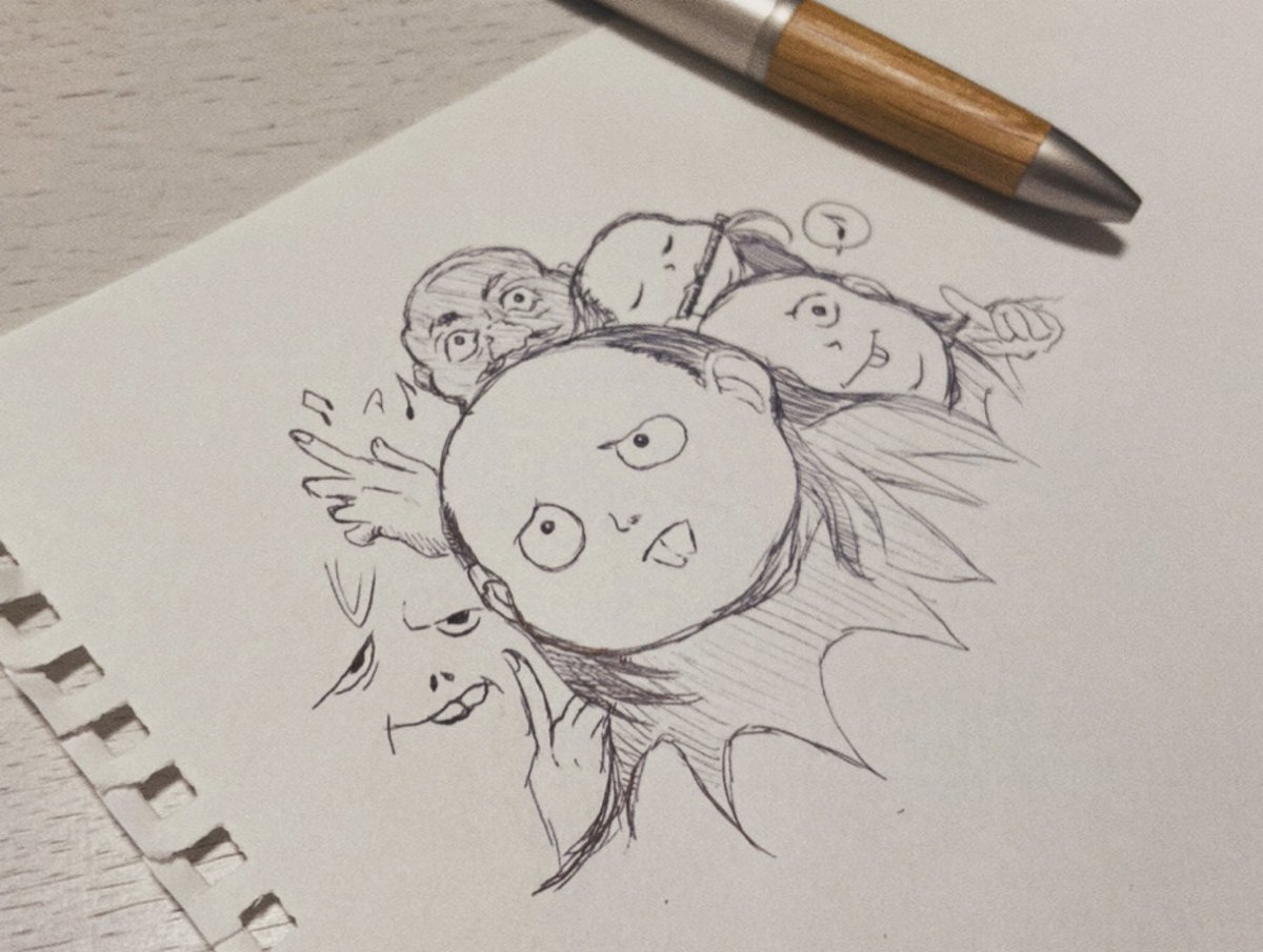 irapicaMooon's tweet photo. ボールペン一発描きからの色鉛筆。
ロナルドさん
センリツ https://t.co/WNAiyrhbgg