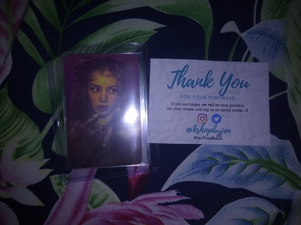 ThorRuizB's tweet photo. Thank you @kshopbyjen dumatinh na si lisa. till our next transaction
#JenFeedback https://t.co/qmsYW6nsjn