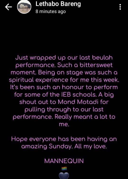 monD_Motadi's tweet photo. One thing I will always support is theatre especially theatre that addresses the lives of queer people , thank you @Lethabo_B for the invitation to such an important piece of work wow I'm in awe!! The whole country needs to watch this play! 🏳️‍🌈🏳️‍🌈✊🏿 #BornNaked https://t.co/xCiQgmOEDC
