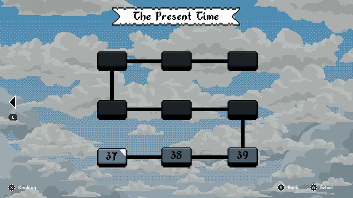 Jaconian's tweet photo. New set of stages in "The Present Time," nearing the end. #DobosHeros by @Colossus_Game &amp; @GramikGames for #IndieSelect https://t.co/D9Njj6WR5w