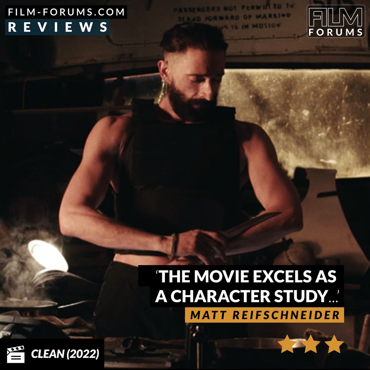 filmforums's tweet photo. 'Adrien Brody, as the action star, is one of the more peculiar aspects of the Award-winning actor’s often fascinating career.' - @TheMovieMatt
REVIEW: https://t.co/gQQGla3teH
🎞 CLEAN is OUT NOW in US theaters & VOD
🎥 @IFCFilms
#AdrienBrody #CleanMovie https://t.co/E5oYgmf6Cg