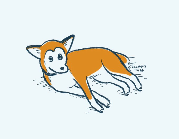 犬の絵のtwitterイラスト検索結果