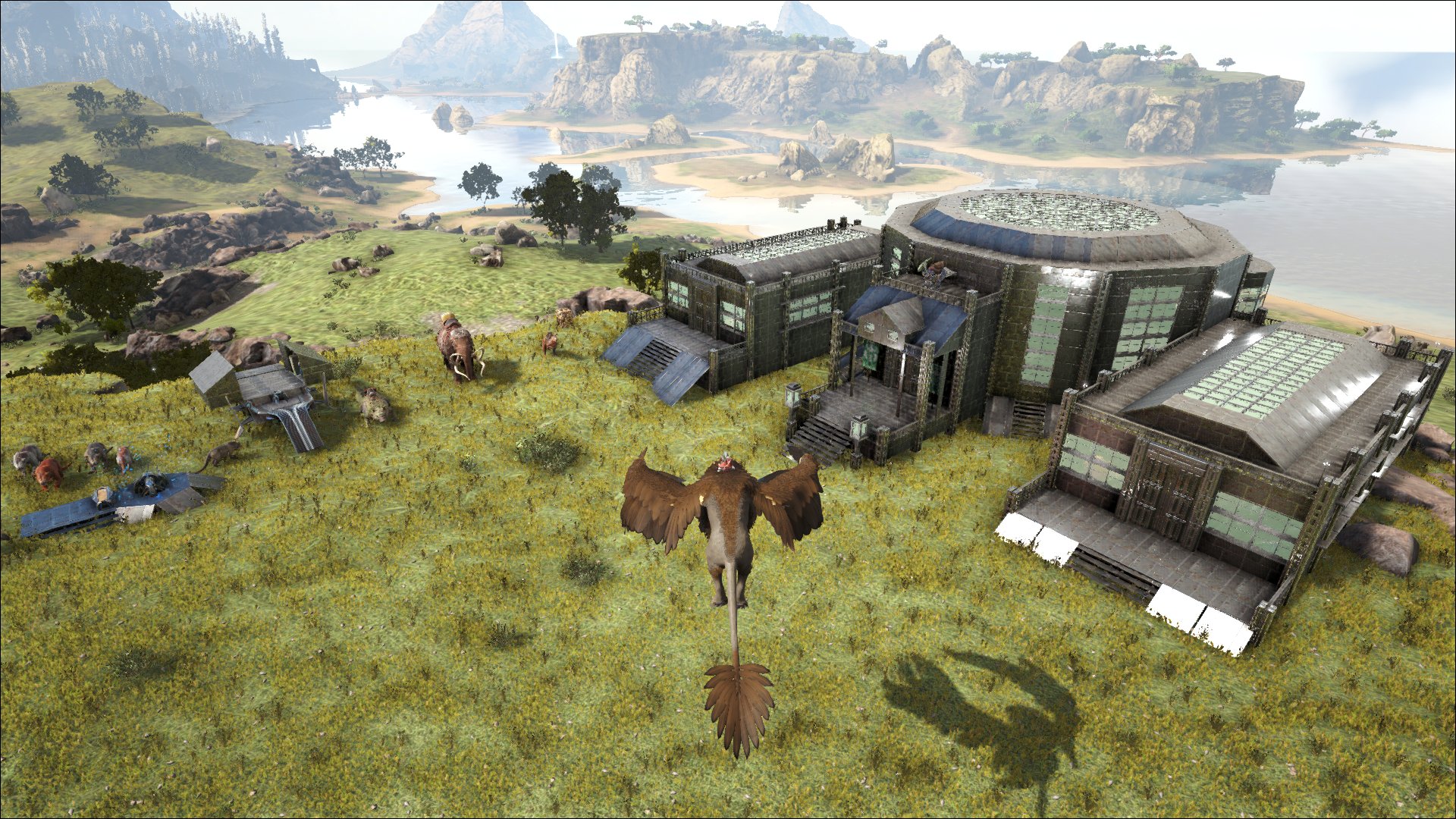 King ロストアイランドの拠点完成してきた 景色も良い場所で結構気に入ってる Ark T Co W0lsotdbzx Twitter