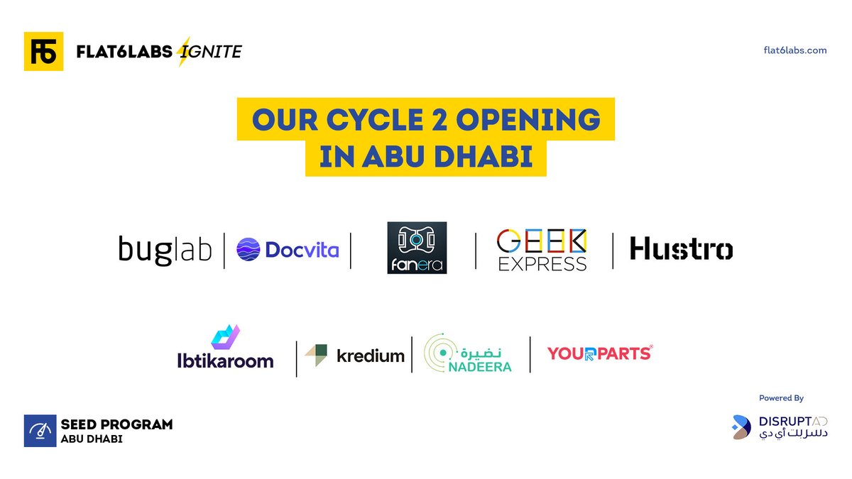 Flat6Labs tweet media