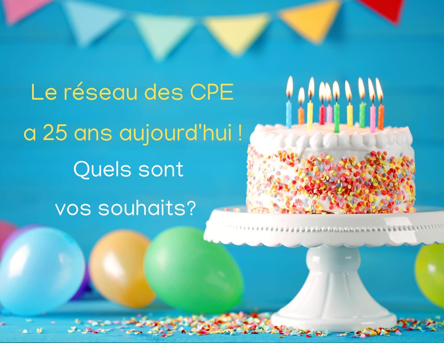 Valorisons ma Profession on X: Bon 25 ans 🎉  « Positivement, qu'est-ce  que vous souhaitez pour le réseau de la petite enfance pour son 25e  anniversaire ? » - Manon et