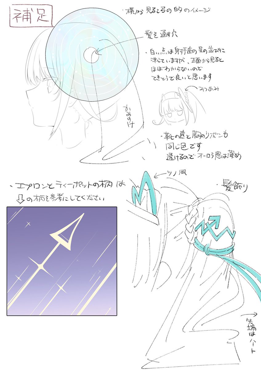 #星座メイド執事キャラデザシャッフル企画
正解は射手座担当でした!!票はわりかしバラついてたんですけど票数は射手座一番多かったです https://t.co/AHVnQ16WIj