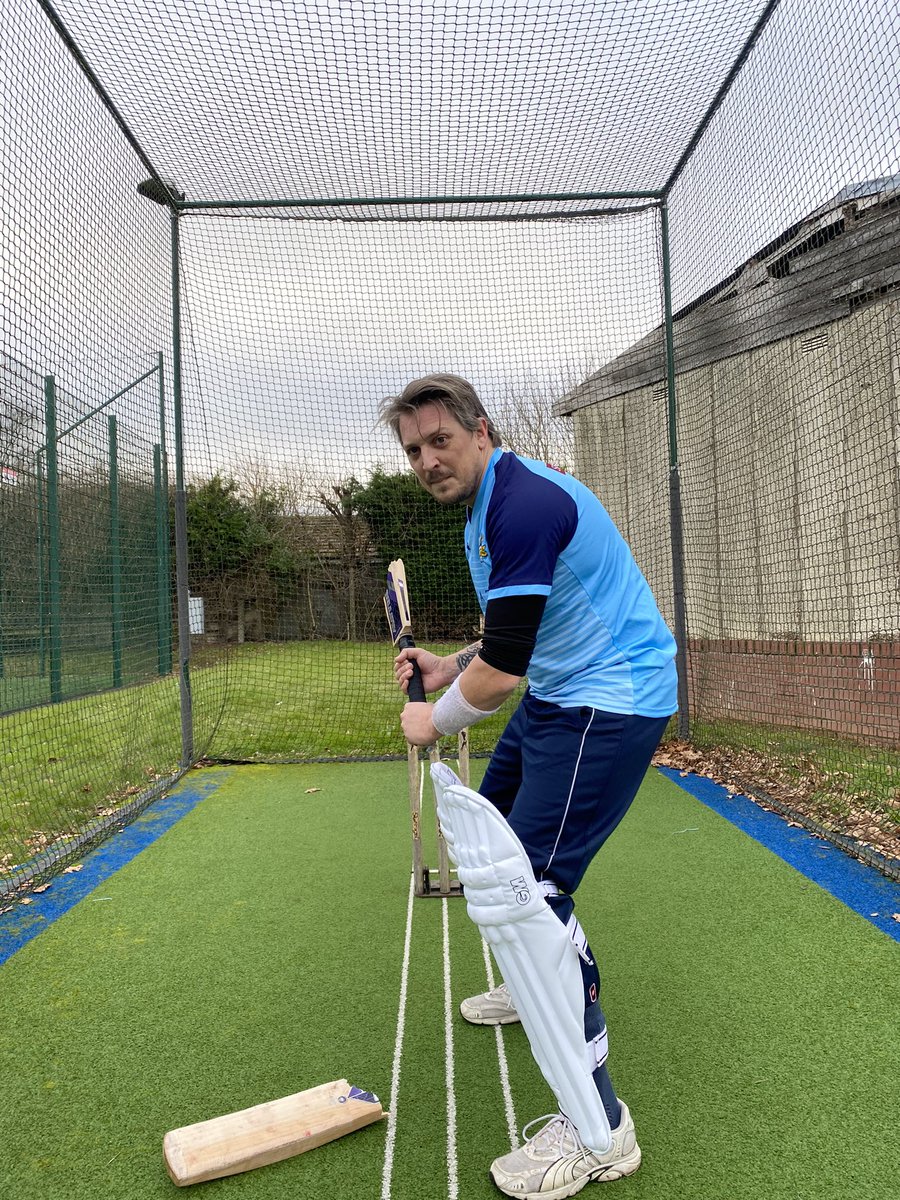 TWCCCricket's tweet photo. It was great to see some old and new players down yesterday for a brilliant net session!

With some of our bowlers showing a bat breaking performance. P.S sorry Kev! 🏏

These net sessions will occur again so it will be great to see everyone come down. All are welcome!💪🏻 https://t.co/8jR6MGs1mf