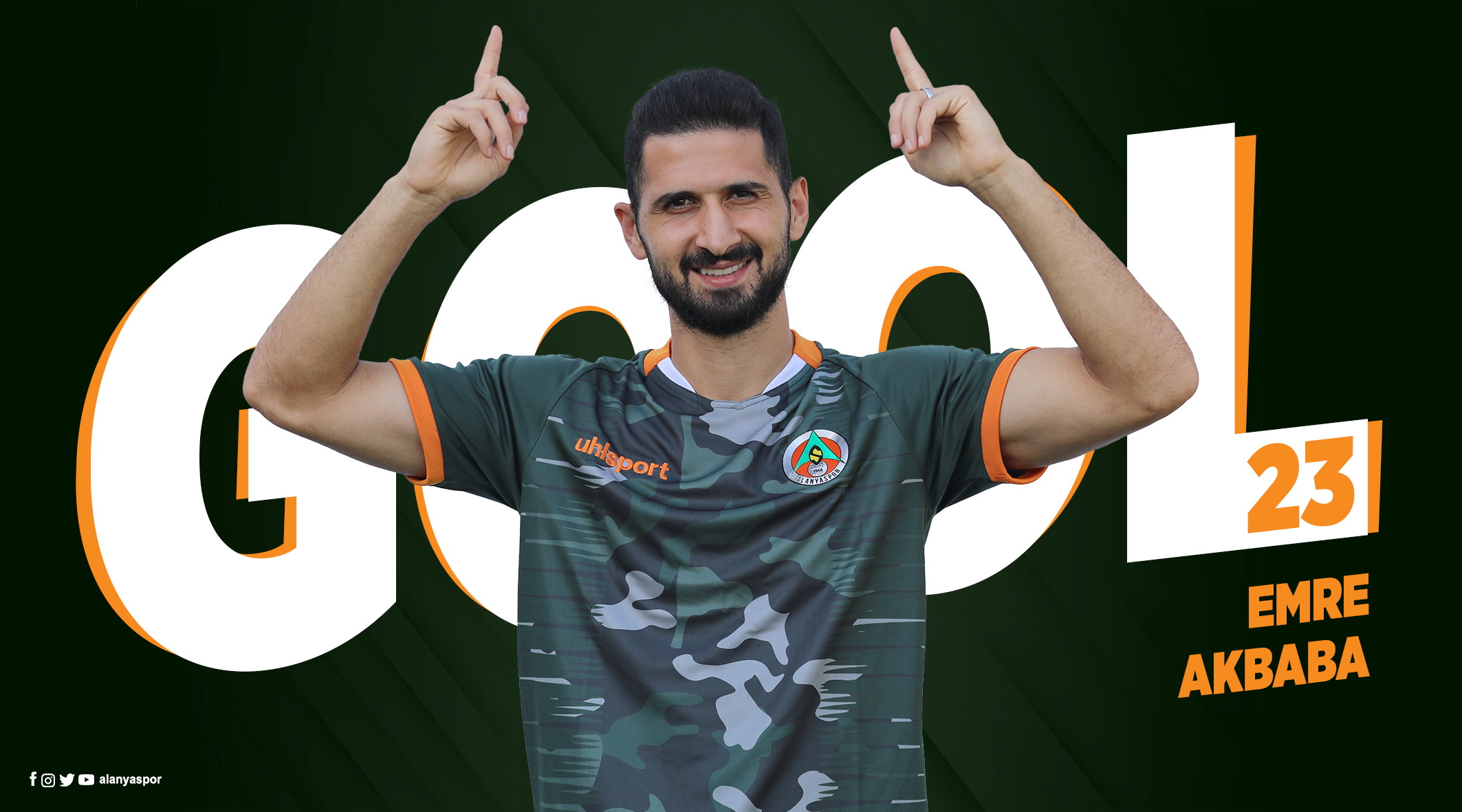 Emre Akbaba İçin Hazırlanmış Gol Görseli