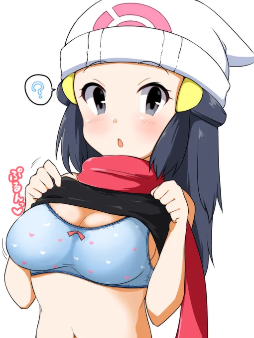 かわいいジュニアブラおっぱいを見せてくれる、性知識のないヒカリちゃんです 