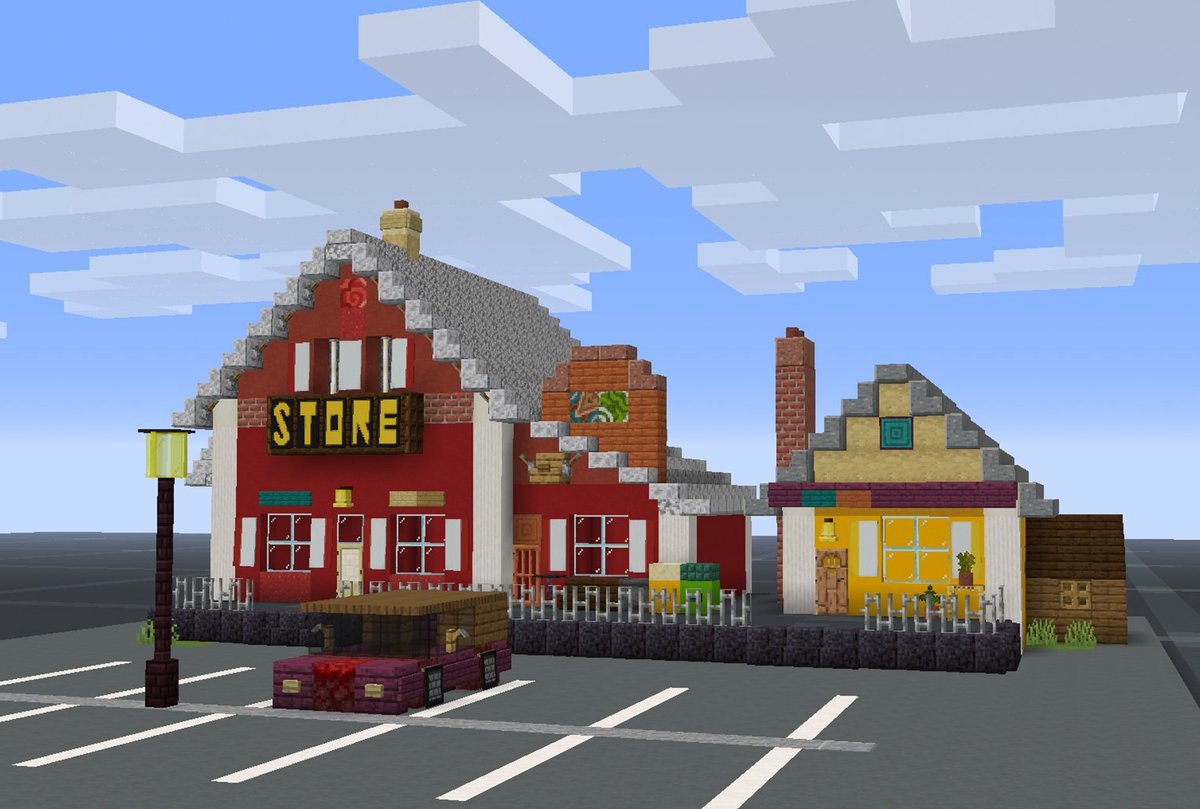 corestudiosmc's tweet photo. Alaska Store in #Minecraft https://t.co/NqUJFVA61n
