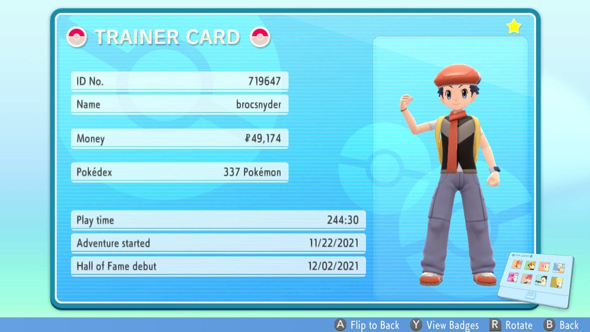 brocsnyder's tweet photo. The tournament is going to be a blast. Can't wait to join in on the fun! 😉 #ProblematicPokeLeague https://t.co/uvBDEAPUhQ
