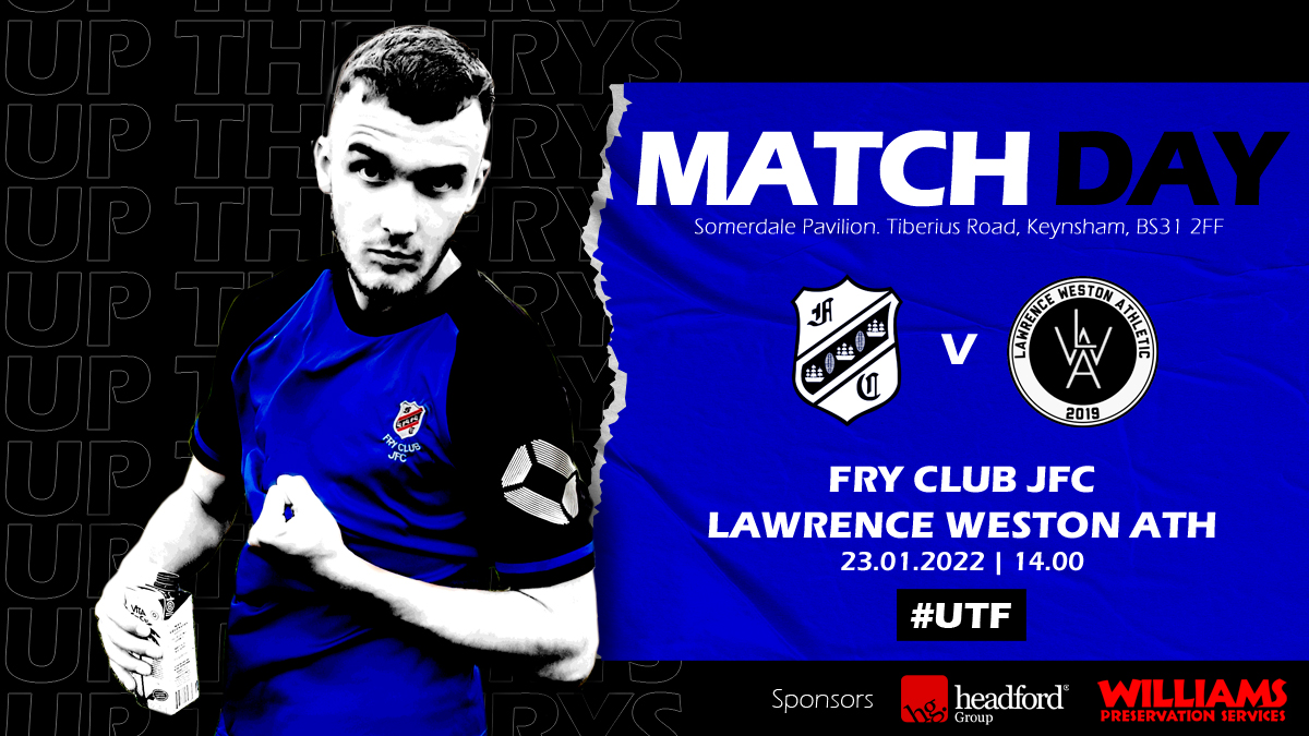 MATCH DAY! A win today will see us go 3pts clear at the top #UTF <a href="/FrysFC/">Fry Club FC</a> <a href="/AthleticWeston/">Lawrence Weston Athletic</a> <a href="/bsoccerworld/">Bristol Soccerworld</a> <a href="/swsportsnews/">South West Sports News</a> <a href="/Bristolu21/">Bristol Football Combination League Development</a> <a href="/HeadfordSG/">Headford Group</a>