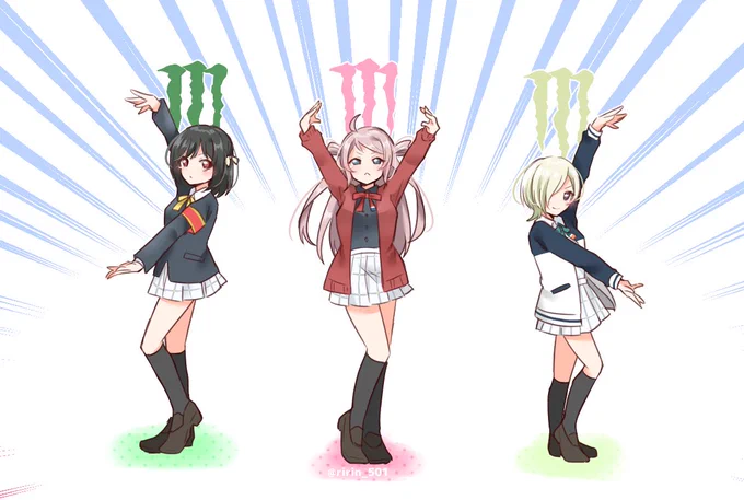 MONSTER ENERGY GIRLS
#虹ヶ咲 