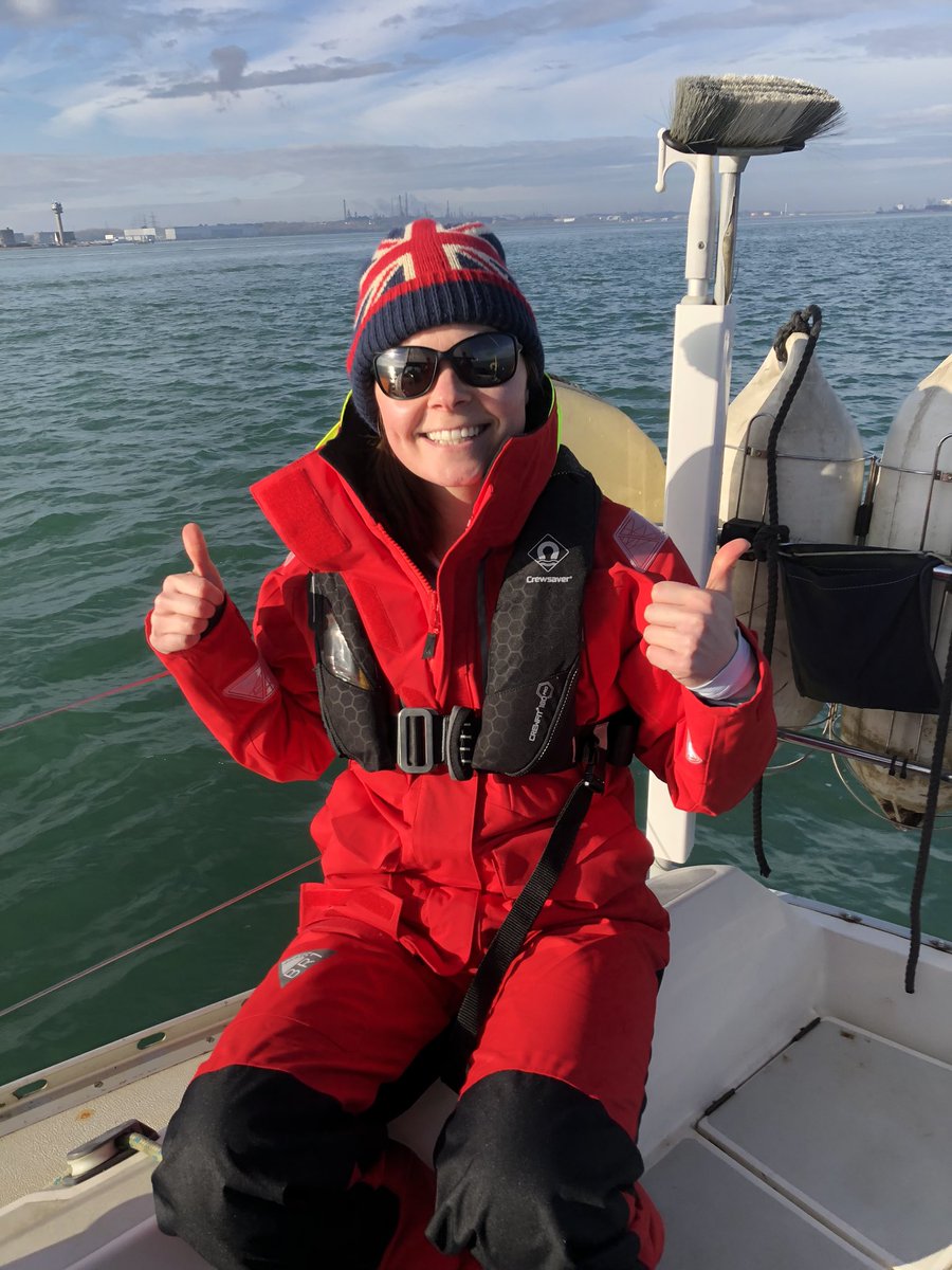 First day officially on the ‘outside’, full sails ahead ⛵️well… gently today with a 5 knot wind. “Live life like tomorrow isn’t promised” Ricky Gervais #afterlife #civvie #newboatlife #sailor