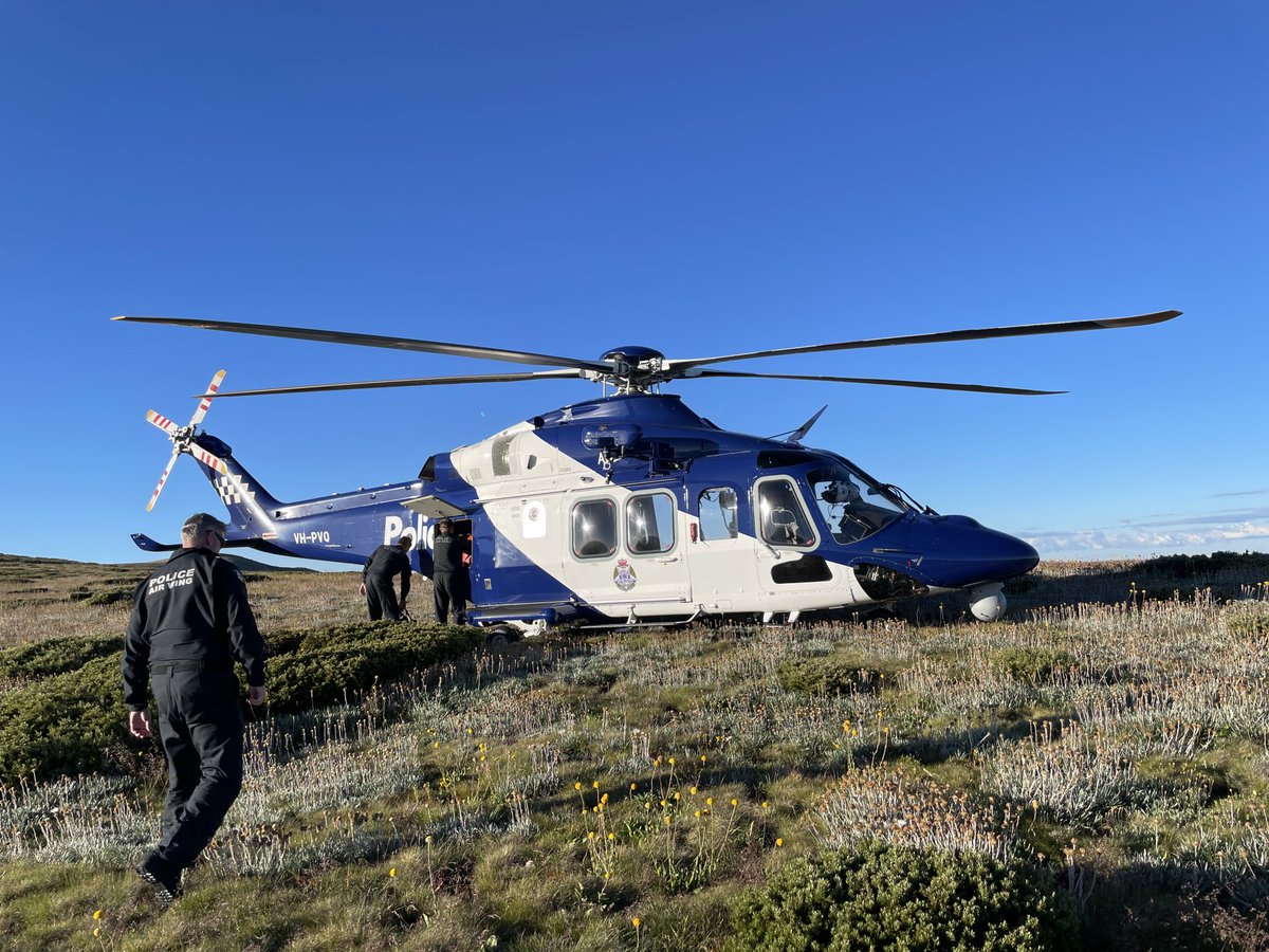 Not your average night on Bogong. Eventful evening. Walker evac.  (She is fine now)