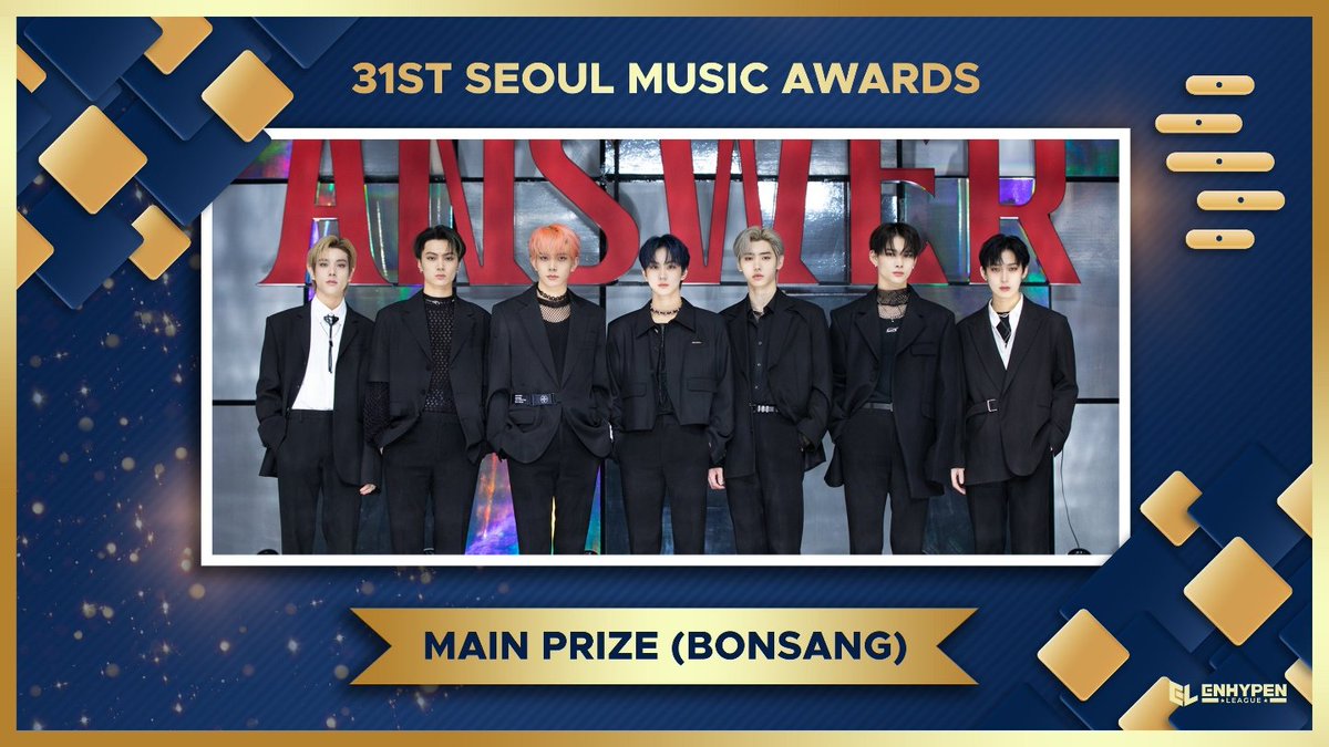 Engine01130's tweet photo. 엔하이픈! 가요대상 
'본상'그리고 '베스트퍼포먼스 상'
수상 정말 축하합니다 🖤

#이픈이들이_보정없이_새긴_서가대본상
#ENHYPENonSMA2022  #ENHYPEN_3rdBonsang https://t.co/yOlrkKHZK4