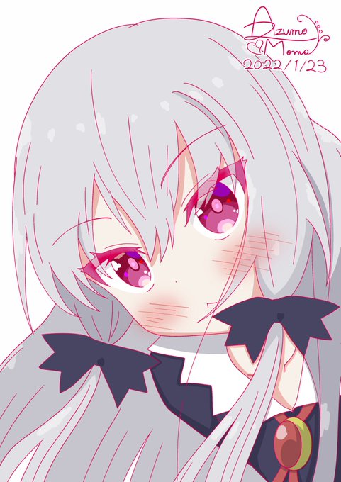 となりの吸血鬼さんのtwitterイラスト作品