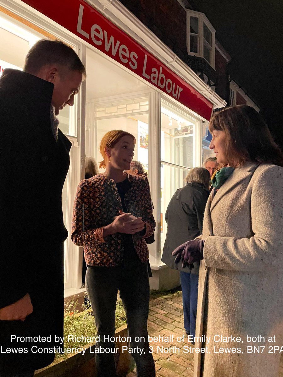 Kate Chappell (@chappellkate) on Twitter photo And here they are! Shadow cabinet ministers Rachel Reeves MP & Peter Kyle MP hear from Emily Clarke about her outstanding community work in #Lewes and her plan for: 
🥬sustainability
🤲community 
💷fairness 
Lewes Castle ward town council by-election is on Thursday 3rd Feb 🗳 And here they are! Shadow cabinet ministers Rachel Reeves MP & Peter Kyle MP hear from Emily Clarke about her outstanding community work in #Lewes and her plan for: 
🥬sustainability
🤲community 
💷fairness 
Lewes Castle ward town council by-election is on Thursday 3rd Feb 🗳