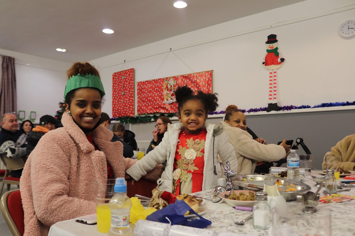 TCDLeeds's tweet photo. Remembering the festive fun had on Christmas Day 2021 with Leeds Care experienced.  Sharing space, chat and memories of a wonderful day. https://t.co/T4Q49rNwgX