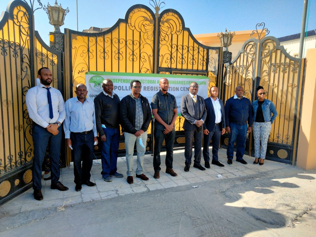 IEBCKenya's tweet image. Ag. Commission Secretary &amp;amp; CEO Marjan Hussein Marjan in Doha to oversee start of Voter Registration exercise at Kenya High Commission in Qatar. Diaspora Voter Registration in Qatar was delayed due to logistic problem but Kenyans can now enlist as voters at embassyoffice #ECVR2022