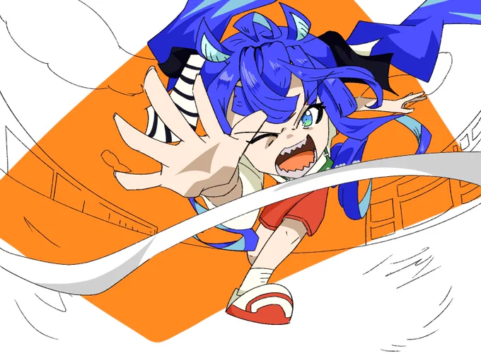 絵描き始めてちょうど1年くらいなんだけど見返すとそこそこ上達した気がする←2021(1枚目)  2022→(14枚目)これからも頑張って描いてこう 
