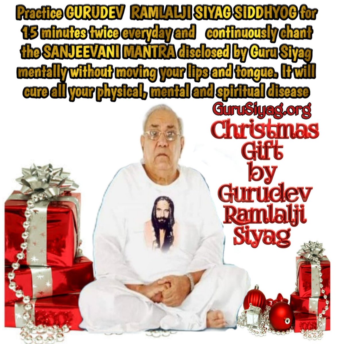 DGAVSK's tweet photo. Self Realization has always been the ultimate goal of all religions and spiritual traditions of the world. But, It has now become a mass phenomenon achieved effortlessly through Siddha Yoga, which is Guru Siyag’s invaluable gift to humanity.
#GurudevSiyagsEnergy https://t.co/aoYLzPhcwX
