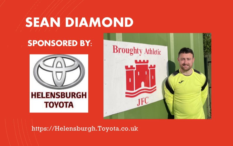<a href="/Broughtyath/">BROUGHTY ATHLETIC JFC</a> are in safe hands 🙌🏽 for another season. Experienced goalkeeper Sean Diamond this week, put pen to paper to stay at the Fed for another season. Sean is a great character to have around the dressing room and we are delighted he’s signed up for another season.
