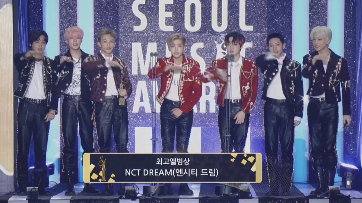 Congratulations to #NCTDREAM for winning ‘BEST ALBUM’ at the 31st Seoul Music Awards! 🎉 🎊